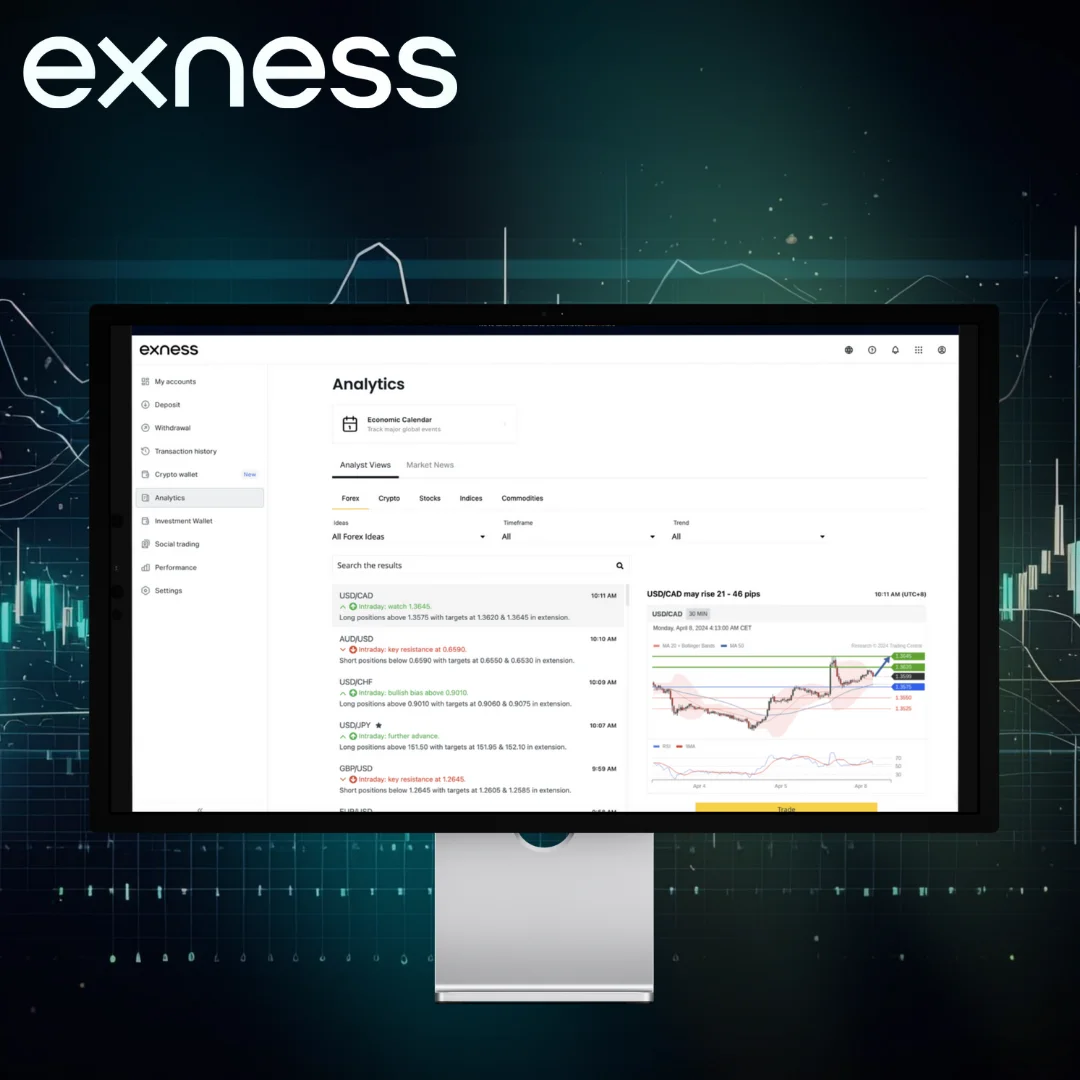 Exness web terminali